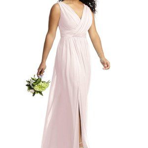 Dessy Collection size 18 chiffon bridesmaid dress